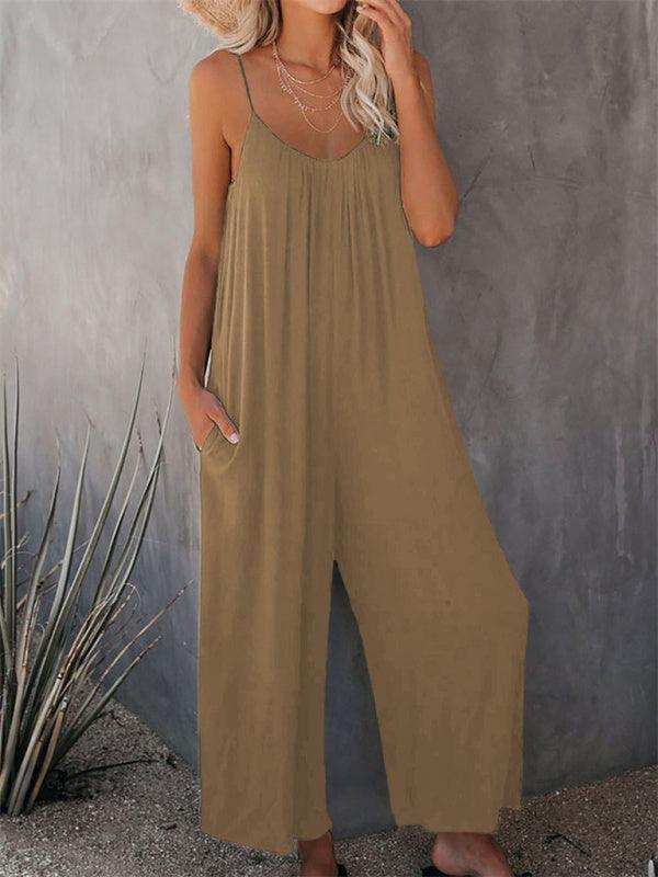 Brenda Women Solid Color Hot Jumpsuits - Vestir en Moda