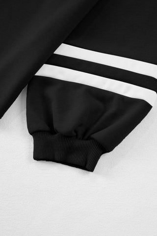 Veronica Stripe Drawstring Two Piece Sets