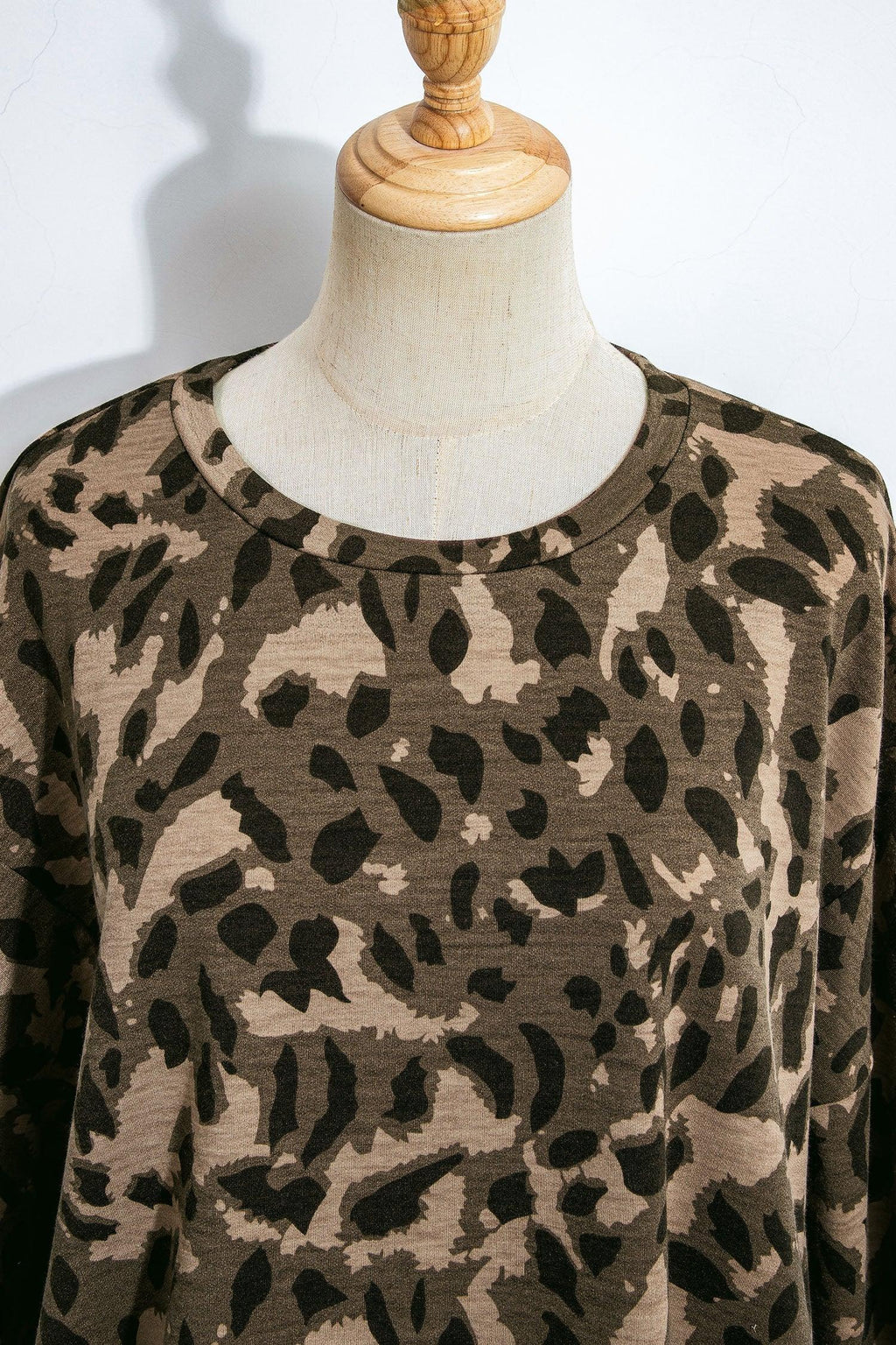 Milagros Leopard Patchwork And Drawstring Two Piece Sets