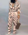 Cailín Casual Autumn Loose Letter Elegant Jumpsuits Women - Vestir en Moda