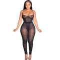 Calliope Mesh See Through Sexy Jumpsuit - Vestir en Moda