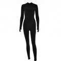 Camil Clothing Sexy Tight Zipper Jumpsuit - Vestir en Moda
