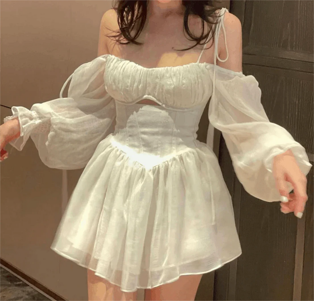 Camila Women Sexy Tulle Summer Dresses - Vestir en Moda