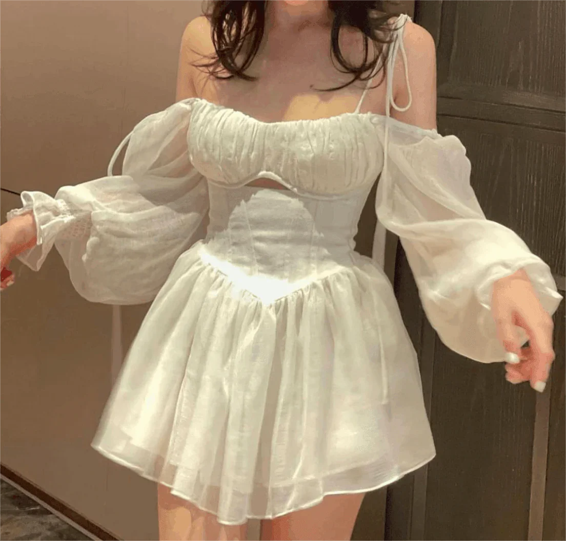 Camila Women Sexy Tulle Summer Dresses - Vestir en Moda