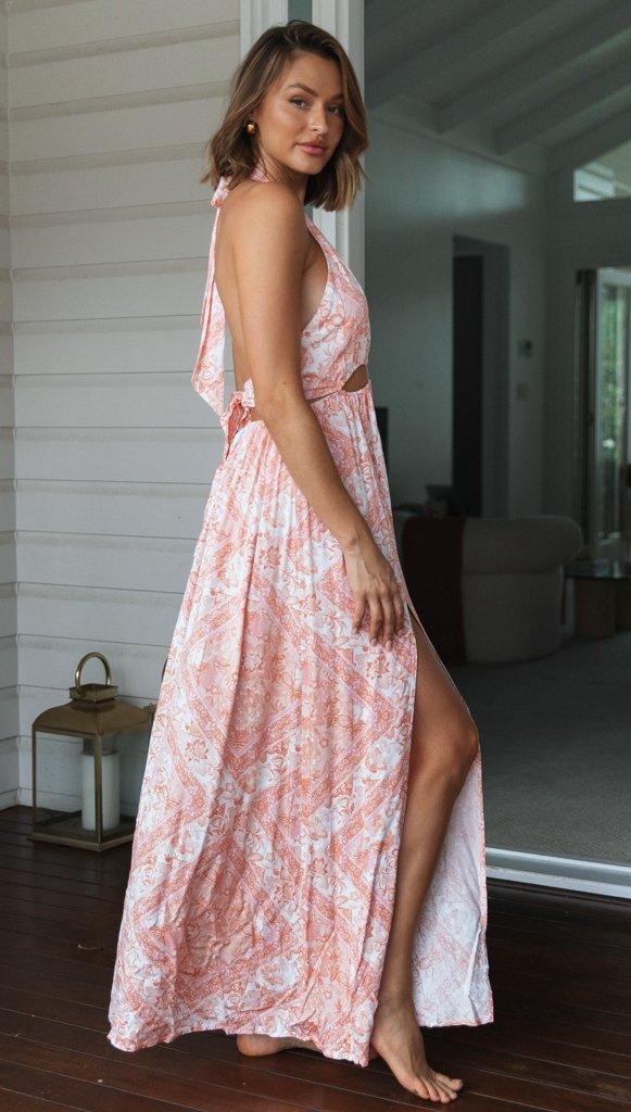 Camila Women Vacation Split Maxi Dresses - Vestir en Moda