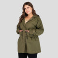 Candas Plus Mid Waist Army Anorak Women - Vestir en Moda