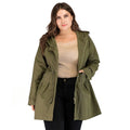 Candas Plus Mid Waist Army Anorak Women - Vestir en Moda