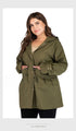 Candas Plus Mid Waist Army Anorak Women - Vestir en Moda