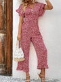 Cándida Women Printed European and American Jumpsuits - Vestir en Moda