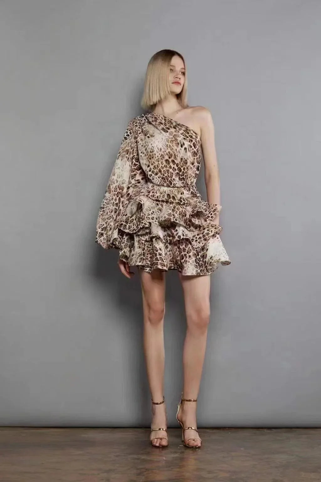 Carlota Women Spring Fall Printed Elegant Dresses - Vestir en Moda