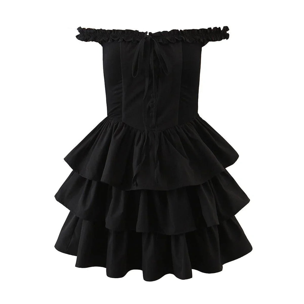 Carmela Women Wooden Layer Dresses - Vestir en Moda