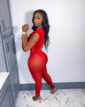 Carolina Velvet Jumpsuits Women Sexy Sleeveless - Vestir en Moda