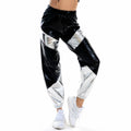 Catalina Trousers Bronzing Patent Leather Colorful Laser Pants - Vestir en Moda