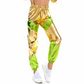 Catalina Trousers Bronzing Patent Leather Colorful Laser Pants - Vestir en Moda
