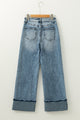 Millie Myosotis High Rise Button Zip Fly Medium Wash Jeans