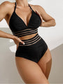 Cecelia Sexy Black Bikini Swimsuit Set - Vestir en Moda