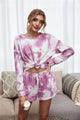 Cecilia Tie-Dye Dropped Shoulder Two Pieces Set - Vestir en Moda