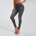 Celeste High Waist Slim Stretch Shaping Skinny Elegant Jeans - Vestir en Moda