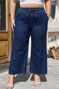 Analeia Wide Leg Casual PLUS Jeans