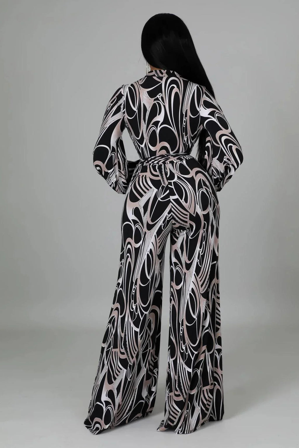Charlot Printed Loose Casual Women Jumpsuits - Vestir en Moda