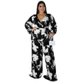 Charlotte Off Shoulder Floral Print Outfit Sexy Fashion Wide Leg Jumpsuit - Vestir en Moda
