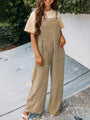 Chiara Women Casual Sfolded Square Collar Loose Jumpsuits - Vestir en Moda