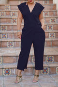 Chloe Elegant Sexy Summer Wide Jumpsuits - Vestir en Moda