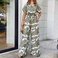 Cintia Summer Women Camouflage Print Jumpsuits - Vestir en Moda