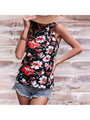 Clara Summer Versatile Flower Printed Sleeveless Top - Vestir en Moda