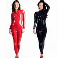 Clara Zipper Open Crotch Long Sleeve Jumpsuits - Vestir en Moda