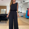 Claribel Fashion Women Lady Elegant Jumpsuits Sexy Sleeveless - Vestir en Moda