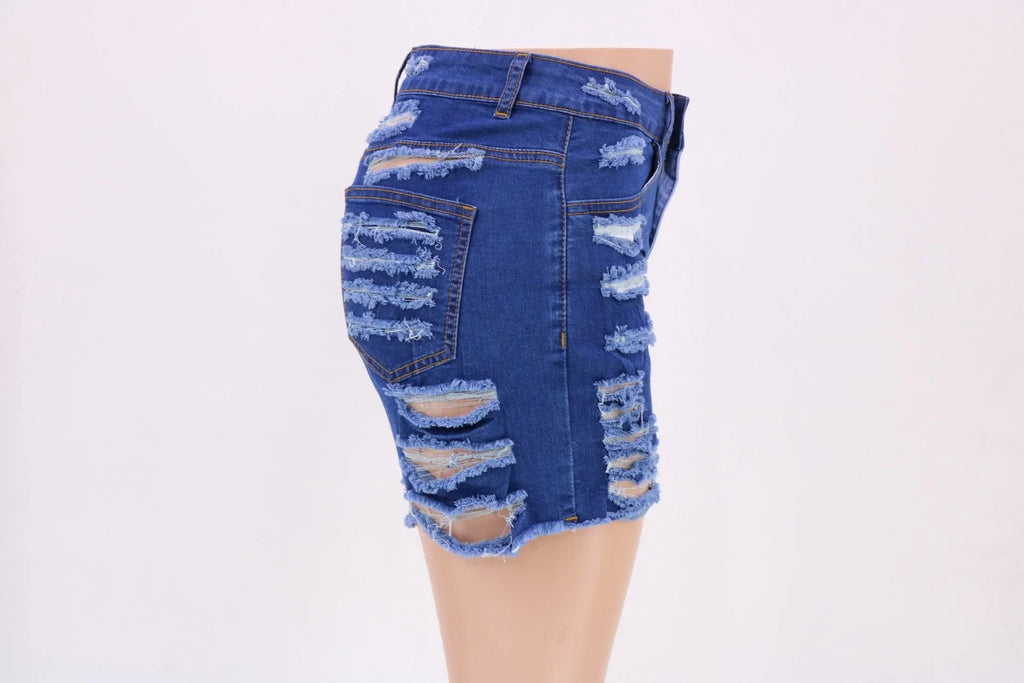 Dahlia Cotton Light Color Water Scrubbing Long Zipper Slimming Shorts - Vestir en Moda