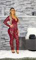Damaris Sexy Elegant Women Long Sleeve Jumpsuits - Vestir en Moda