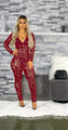 Damaris Sexy Elegant Women Long Sleeve Jumpsuits - Vestir en Moda