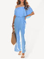 Daniela Women Solid Color Off The Shoulder Jumpsuits - Vestir en Moda