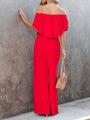 Daniela Women Solid Color Off The Shoulder Jumpsuits - Vestir en Moda