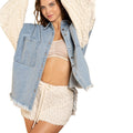 Danielle Loose Jean Casual Colorful Sexy Jacket - Vestir en Moda