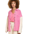 Danielle Loose Jean Casual Colorful Sexy Jacket - Vestir en Moda