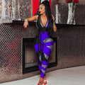 Darissa Patchwork Sexy Womens Jumpsuits - Vestir en Moda