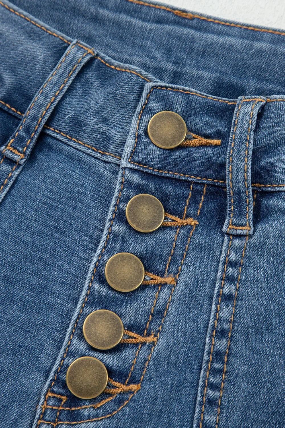 Aleah Waist Wide Leg Jeans