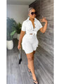 Derin Vintage Shorts Sets Two Pieces Set Outfits - Vestir en Moda