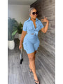 Derin Vintage Shorts Sets Two Pieces Set Outfits - Vestir en Moda