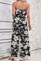 Diana Floral Strapless Wide Leg Jumpsuits - Vestir en Moda