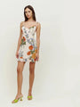 Dilania New Gentle line Sexy pring Print Split Sling Dresses - Vestir en Moda