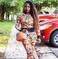 Dinah Colorful Print Two Piece Jacket Set For Women - Vestir en Moda