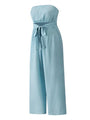 Dionisia Women Strapless Tie-waist Jumpsuits - Vestir en Moda
