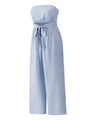 Dionisia Women Strapless Tie-waist Jumpsuits - Vestir en Moda