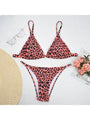 Dior Sexy Leopard Print 2 Piece Bikini - Vestir en Moda