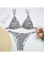 Dior Sexy Leopard Print 2 Piece Bikini - Vestir en Moda