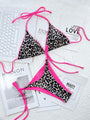 Dorothy Sexy Leopard Thong Brazilian Halter Beach Wear Swimwear - Vestir en Moda